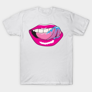 Female Lips and tongue 2 T-Shirt